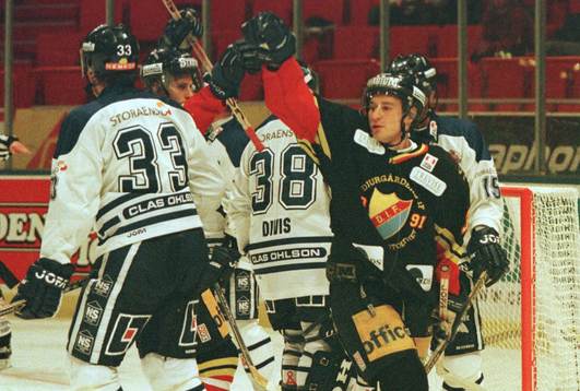DIF - Leksand 5-1. Vladimir Orsagh (3-0)