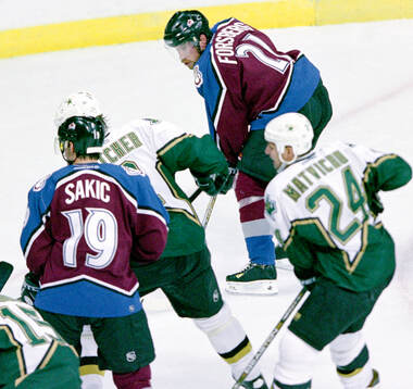 Ice Hockey, NHL 2000-2001, Dallas Stars - Colorado