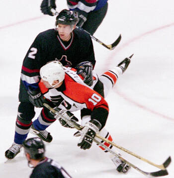 Ice Hockey, NHL 2000-2001, Philadelphia Flyers Vancouver