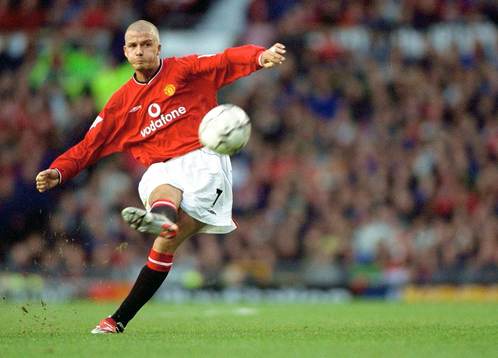 David Beckham, Manchester United frispark