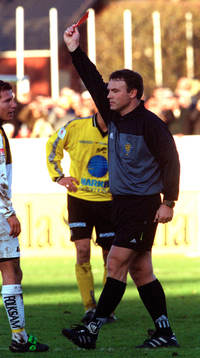 Domare Andreas Kovacs och Jonas Henriksson, Häcken