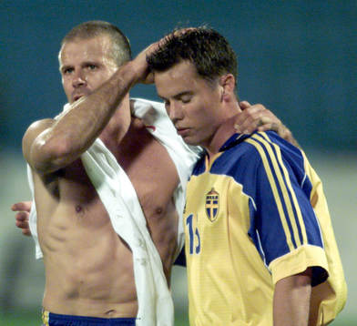 Roland Nilsson och Daniel Andersson, Sverige depp