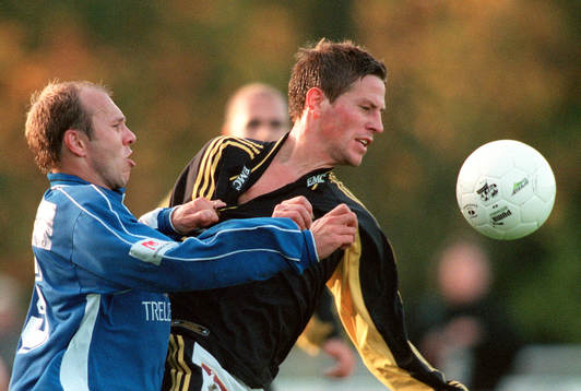 Tommi Grönlund, Trelleborg och Michael Brundin, AIK