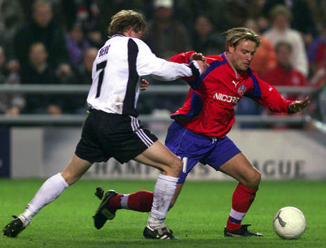 Fotboll, Champions League, Helsingborg - Rosenborg, Erik