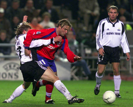 Fotboll, Champions League, Helsingborg - Rosenborg, Erik