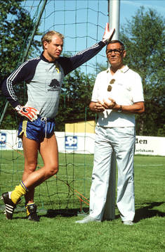 Thomas Ravelli och Kalle Svensson