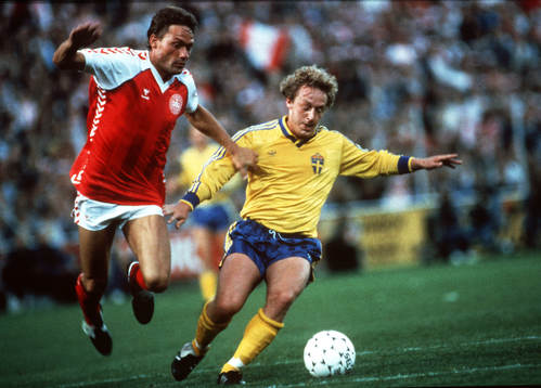 Preben Elkjaer, Danmark och Robert Prytz, Sverige