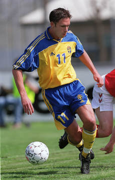 Danmark-Sverige 1-2  (U21) Rade Prica, Sverige