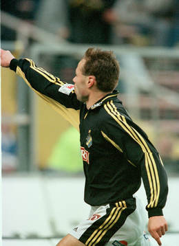 Andreas Alm, AIK jubel