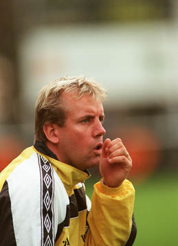 Hans Larsson, tränare Mjällby