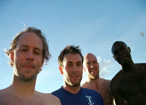 Niclas Kindvall, Mikael Roth, Olof Persson och Joseph