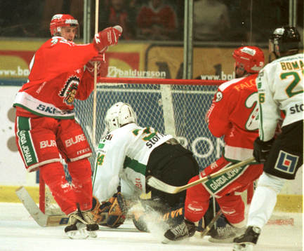 Elitserien, Frölunda - Björklöven. Kristian Huselius