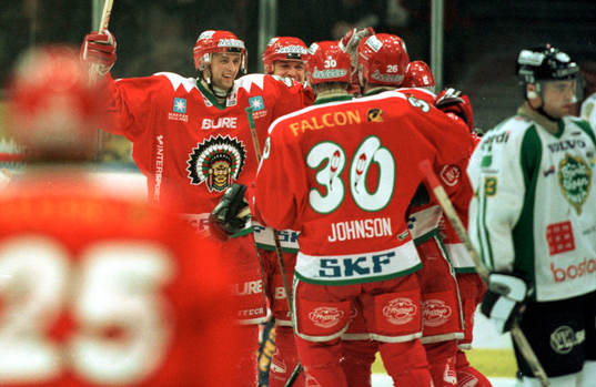Elitserien, Frölunda - Björklöven. Kristian Huselius