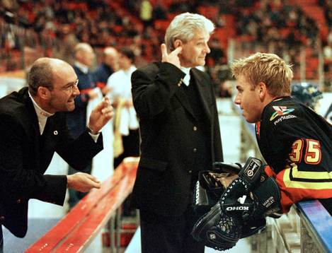 Mats Waltin (tränare), Hardy Nilsson (Tränare) och Martin