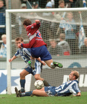 Johan Elmander, Örgryte hoppar över Håkan Mild, Göteborg