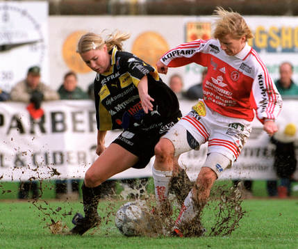 Fotboll, dam, Allsvenskan, Landvetter - Umeå
