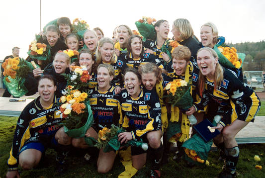 Jubel Umeå (Svenska Mästare, SM-guld, Guld)