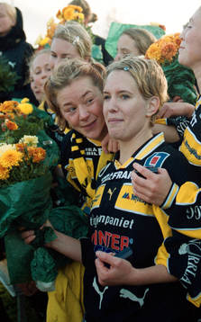 Tina Nordlund och Anna Sjöström, Umeå (Svenska Mästare,