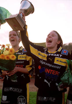 Hanna Ljungberg, Umeå jubel (Svenska Mästare, SM-guld,