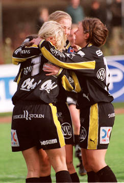 Jubel Umeå (Svenska Mästare, SM-guld, Guld)