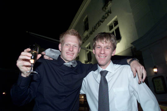 Michael Svensson och Tommy Jönsson, Halmstad (Svenska