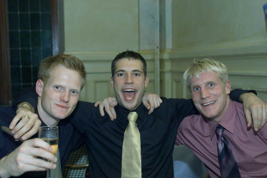 Michael Svensson, Stefan Selakovic och Petter Hansson,