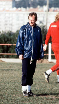 Fotboll, Sven-Göran Eriksson, tränare Benfica