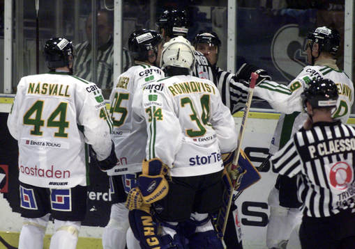 Elitserien, Malmö - Björklöven: Björklöven Protest