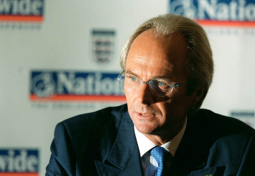 Sven-Göran Eriksson, Förbundskapten England