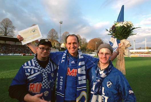 Tomas Pettersson, Supporter Halmstad (Svenska Mästare,