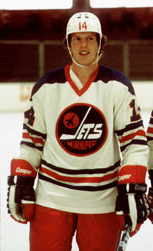 Ulf Lill-Pröjsarn Nilsson, Winnipeg Jets. (Ulf Nilsson,