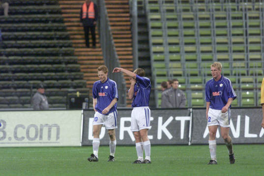 Michael Svensson, Fredrik Gustavsson och Petter Hansson,