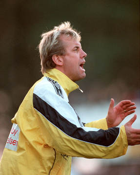 Hans Larsson, tränare, Mjällby