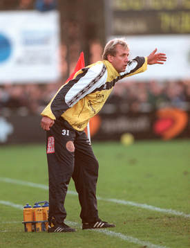 Hans Larsson, tränare, Mjällby