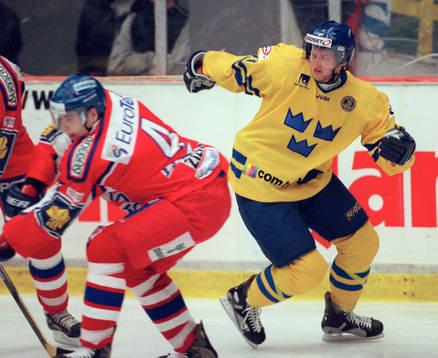 Ishockey, Sverige - Tjeckien