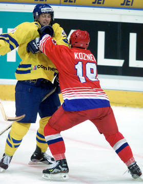 Kristian Huselius, Sverige och Aleksei Koznev, Ryssland