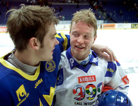 Henrik Zetterberg, Sverige och Pasi Patriläinen, Finland