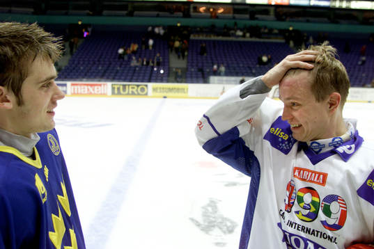 Henrik Zetterberg, Sverige och Pasi Patriläinen, Finland