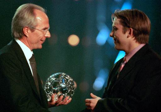 Fotbollsgalan. Sven-Göran Eriksson och Årets