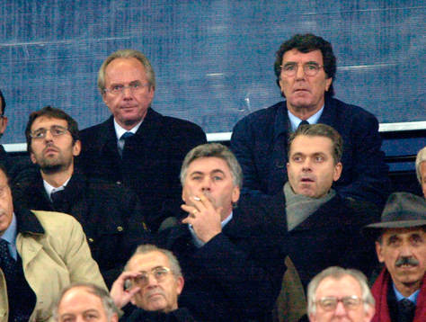 Sven Göran Eriksson, förbundskapten England och Dino Zoff
