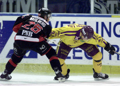 Mikael Wahlberg, Malmö och Jörgen Jönsson, Färjestad