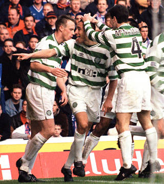 Henrik Larsson, Celtic jubel