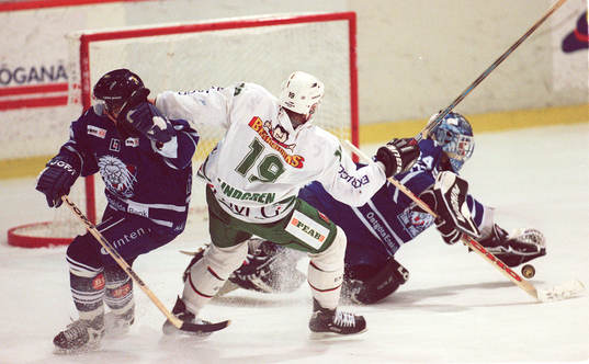 Mikael Sandberg, Linköping och Johan Lindgren, Rögle