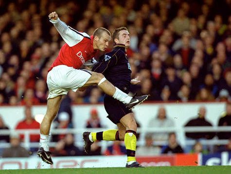 Fredrik Ljungberg, Arsenal och Wayne Bridge, Southampton