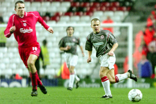 Football, Uefa Cup, 3rd Round, 2nd Leg, Liverpool -