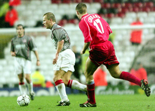 Football, Uefa Cup, 3rd Round, 2nd Leg, Liverpool -