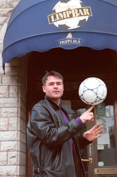 Anders Limpar vid sin LimpBar
