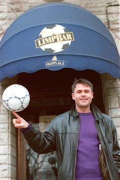 Anders Limpar vid sin LimpBar