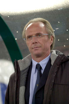 Sven-Göran Eriksson, tränare Lazio