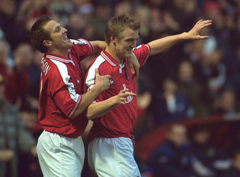 Mathias Svensson, Charlton. (Jubel)